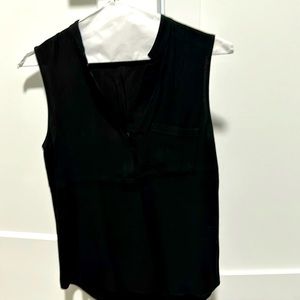 Theory black blouse